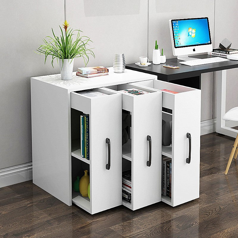 BS032 - Removable Drawer Bookcase on Wheels image 1