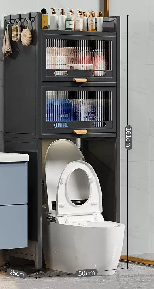 TS002 - Bathroom Toilet Balcony Storage Rack image 8