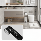 WAP004 - Self-Adhesive Baseboard & Wall Trim Stickers - Marble & Tile Look image 1