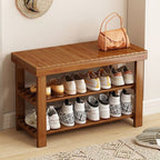 SOCE057 - All-in-One Entryway Seating Shoe Cabinet Bench image 0