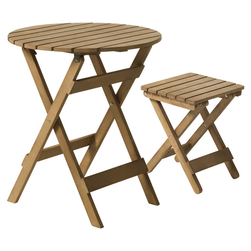 LDF009 - Portable Simple Round Dining Table and Chairs image 4