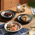 DISH005 - Japanese Classic Ceramic Dinner Plate | Minimalist Tableware Dish image 0