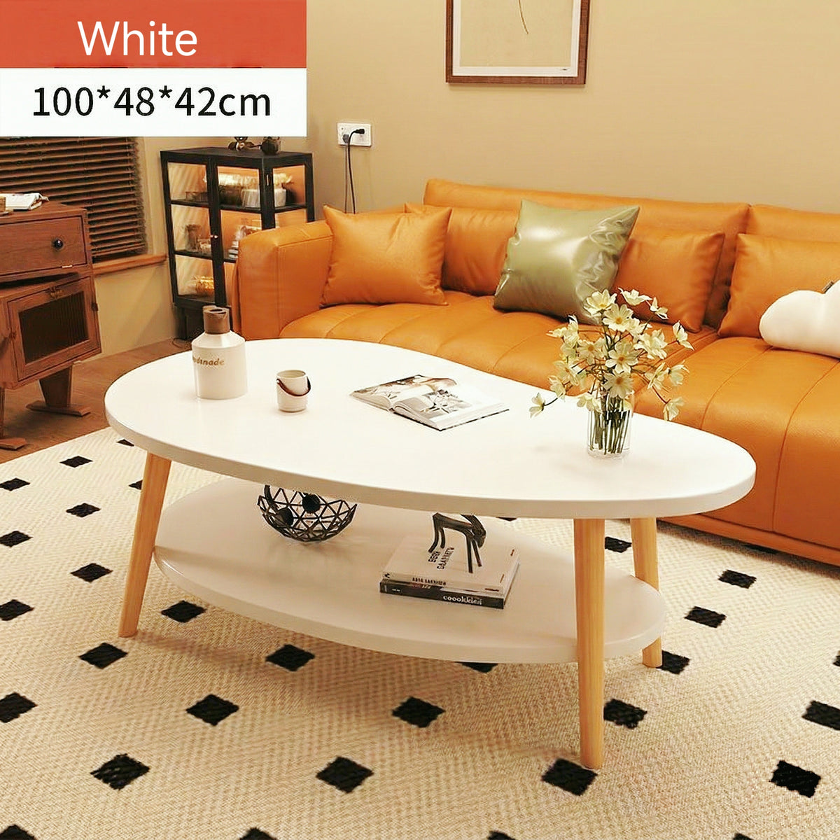 EDB050 - Muse Oval Coffee Table image 0