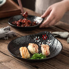 DISH010 - Japanese Style Ceramic Salad Plate Dessert Plate image 0