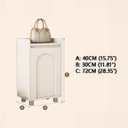 SOCE059 - Cream Style Entry Door Shoe Changing Stool and Shoe Cabinet image 5