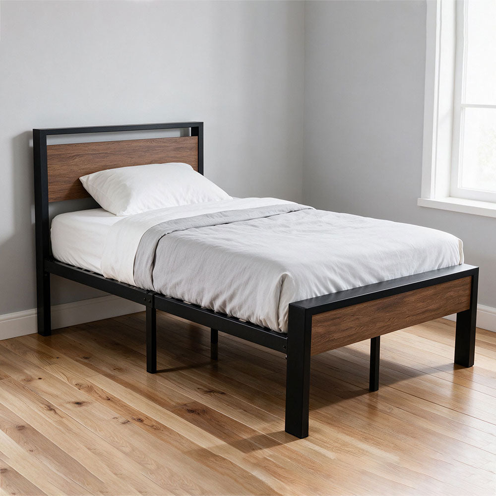BD018 - Roostic Industrial Platform Bed Frame image 4