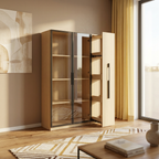 BS054 - Modern Nordic Display Cabinet & Storage image 5