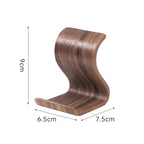 MD003 - Wooden Phone Stand – Minimalist Desktop Holder, Compact Creative Design image 4