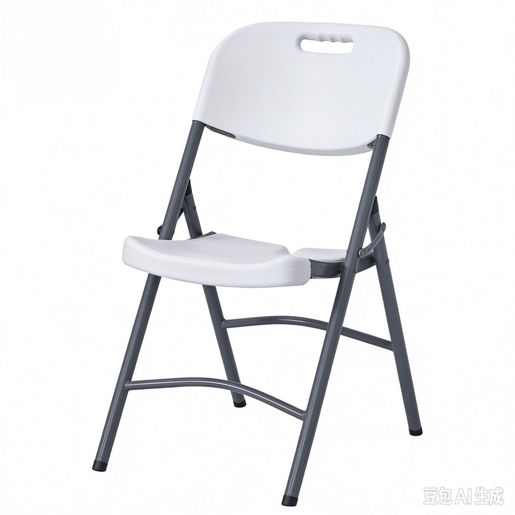 CHZ046 - Portable Plastic Folding Chair with Carrying Handle