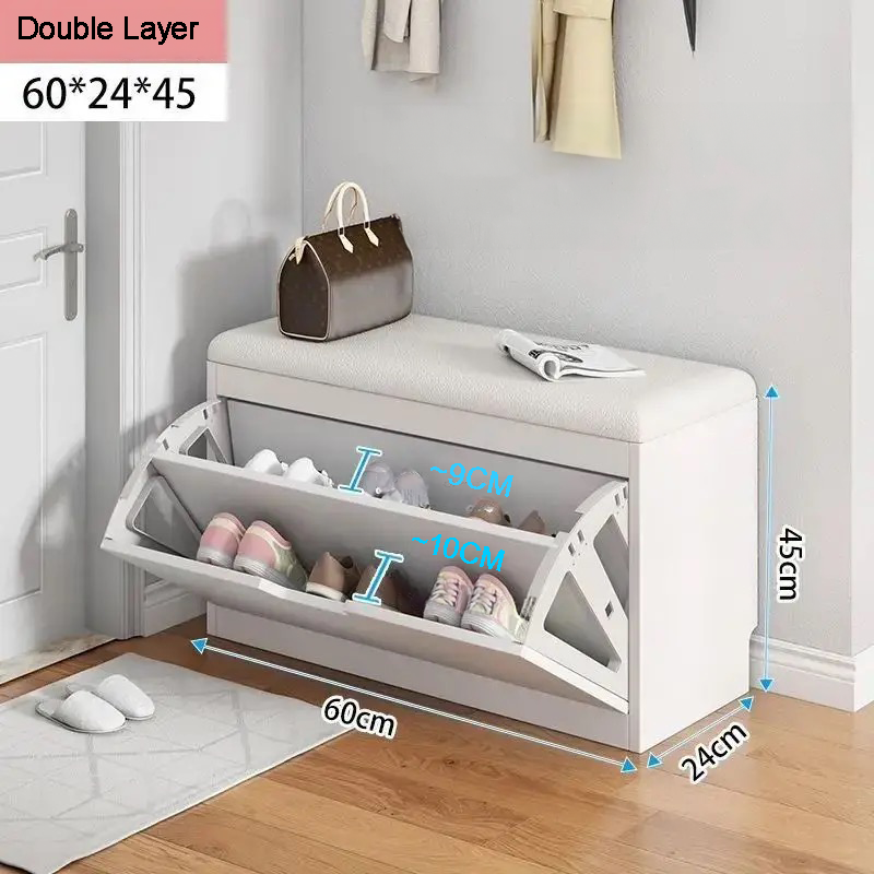 SOCE043 - White Bliss Shoe Bench image 1