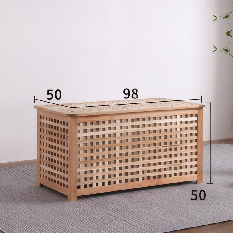 EDB039 - Modern Wood Side Table with Storage - End Table, Coffee Table image 4