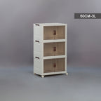 BS025 - Installation-Free Plastic Multi-Layer Storage Cabinets image 7