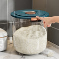 BOX005 - Sealed Flip-Lid Rice Storage Container image 0