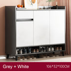 SOCE010 -  Craftsman Shoe Cabinet with Storage and Top Display Shelf image 13