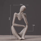 TYP-233 - Mini Abstract Figurine Ornament – Home Decor, Entryway Display image 2