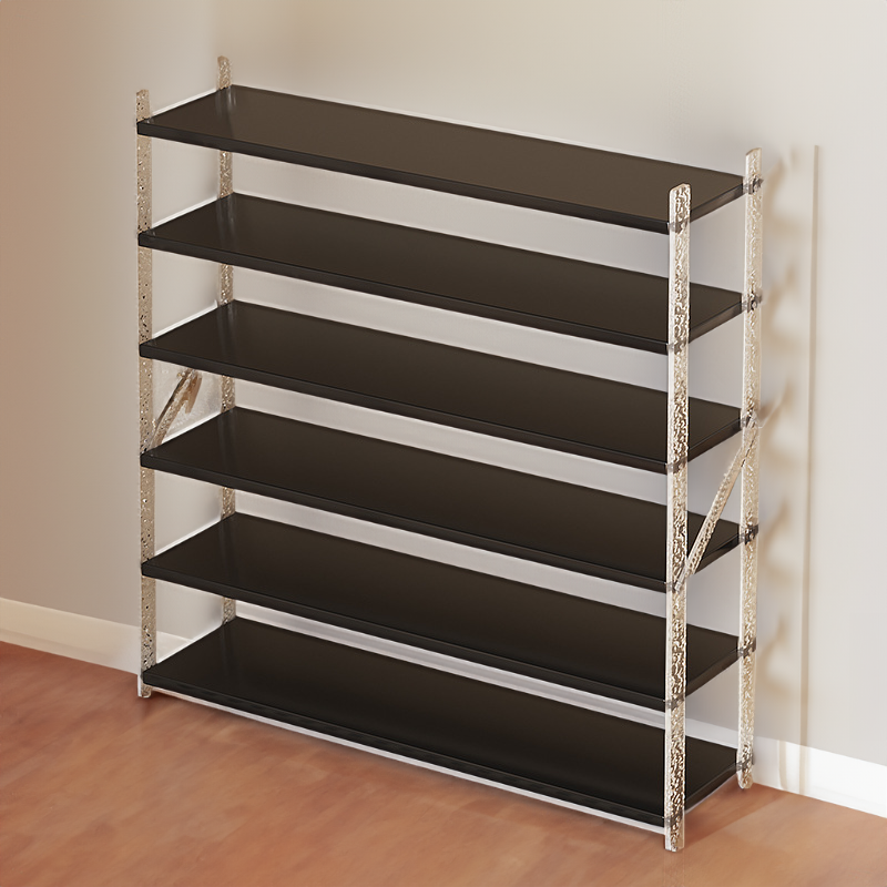 SOCE033 - Multi-Layer Economical Dust Proof Storage Shoe Cabinet image 0