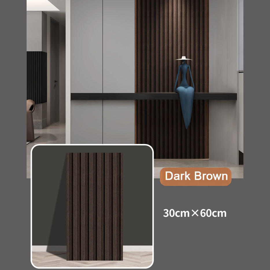 WAP003 - Faux Slat Self-Adhesive Wall Stickers– Peel and Stick Waterproof image 3