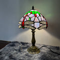TL002 - Tiffany Table Lamp - Purple Dragonfly