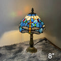 TL001 - Tiffany Table Lamp - Blue Dragonfly