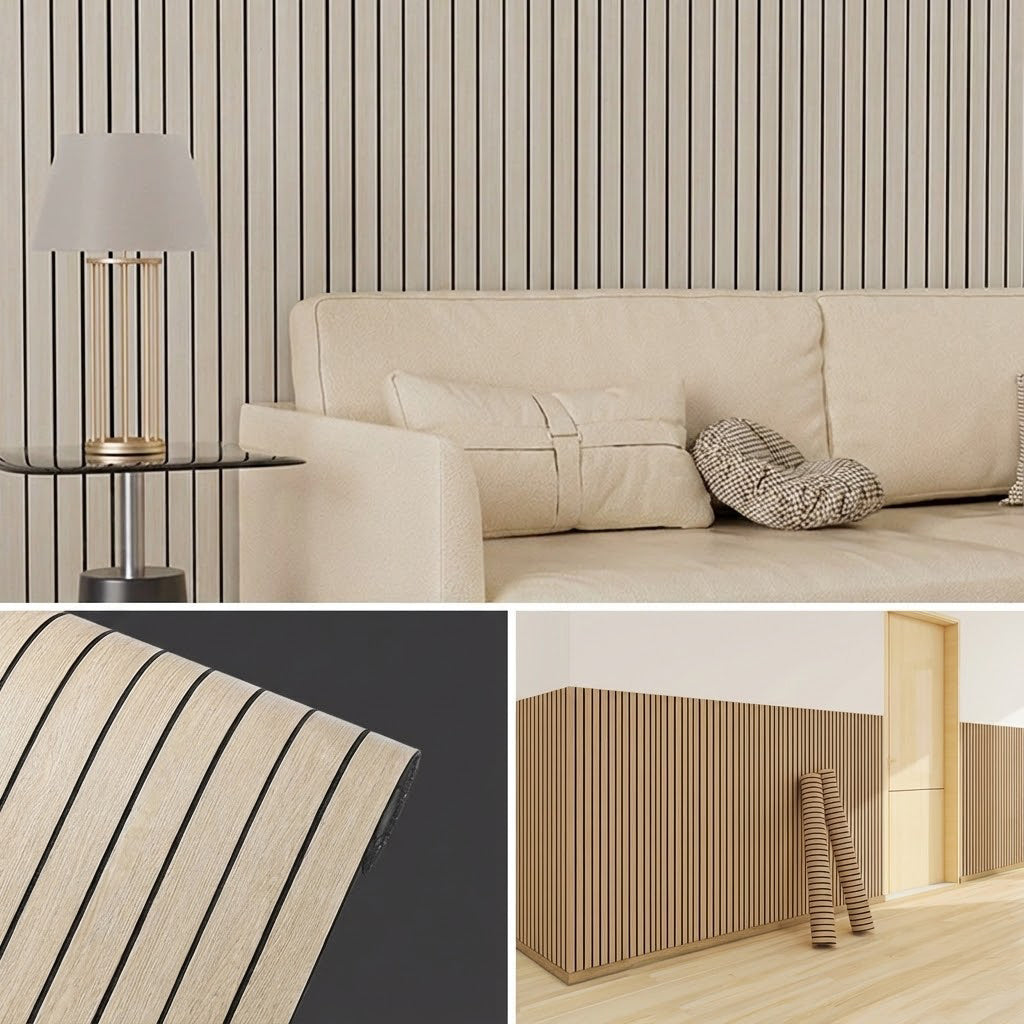 WAP002 - 3D Self-Adhesive Wood Grain Wall Panels image 1