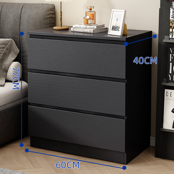 CBD027 - Elegant Drawer Dresser in Black | Modern Deep Storage Chest for Bedroom image 2