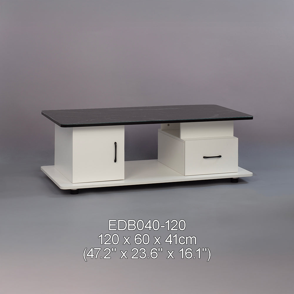 EDB040 Craftsman Exquisite Marble Texture Coffee Table image 8