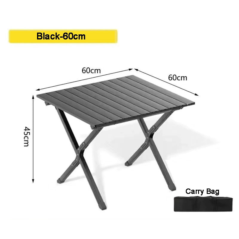 ODS004 - Carbon Steel Folding Camping Table – Roll-Up Outdoor Picnic Table image 7