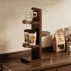 CSR004 - Amberch Modern Mug Tree Vertical Multi-Tier Coffee Station Organizer image 5