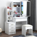 DR012 - Modern Makeup Mirror Table image 0