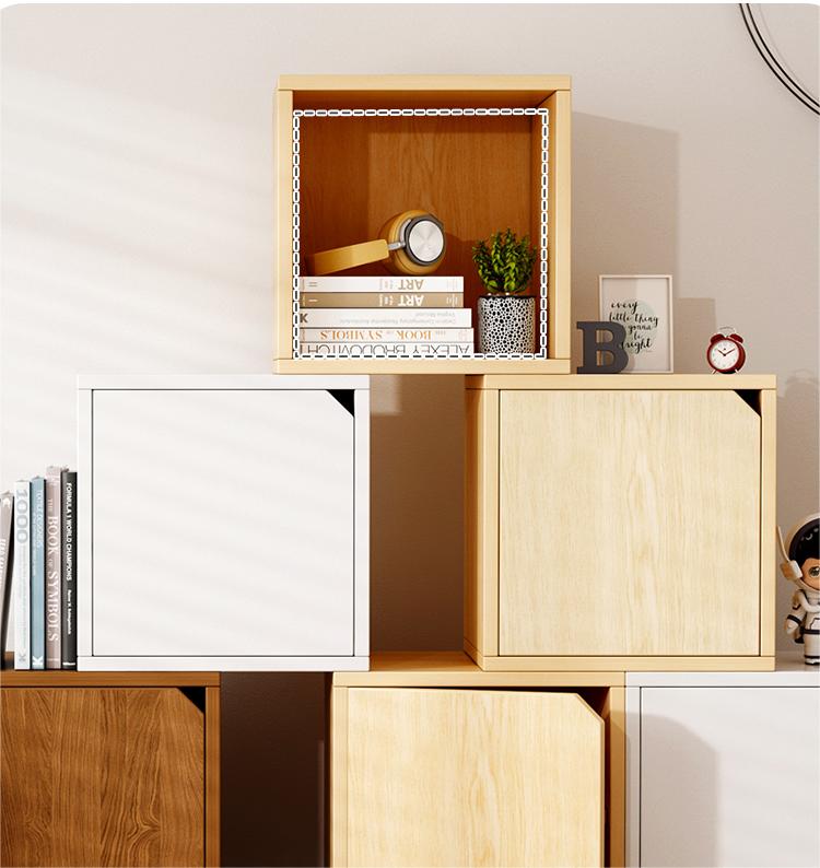 BS010 Craftsman Home Office Multi-purpose Storage Cube Box free combination image 4