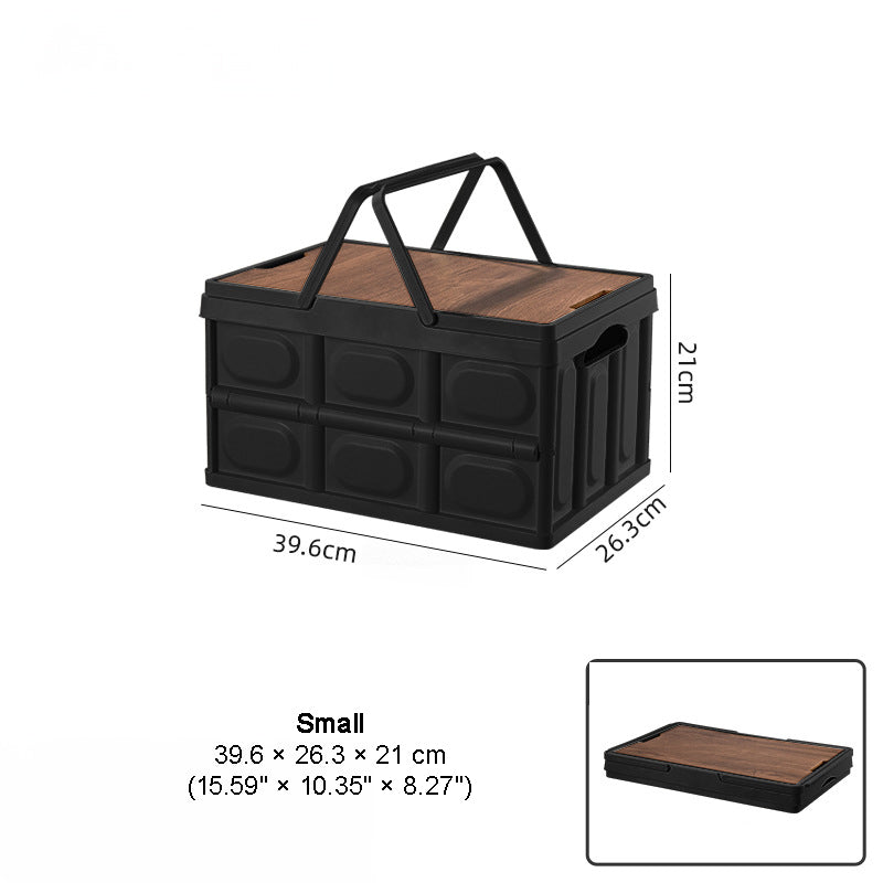 BS046 - Outdoor Camping Storage Box with Wooden Lid image 6