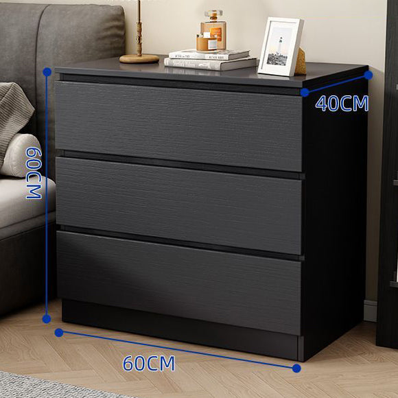 CBD027 - Elegant Drawer Dresser in Black | Modern Deep Storage Chest for Bedroom image 1