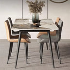 LDF018 - Italian Light Luxury Designer Rock Plate Dinning Table image 2