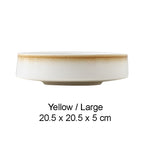 DISH002 - Creative Frosted Ceramic Bowl & Deep Plate image 7