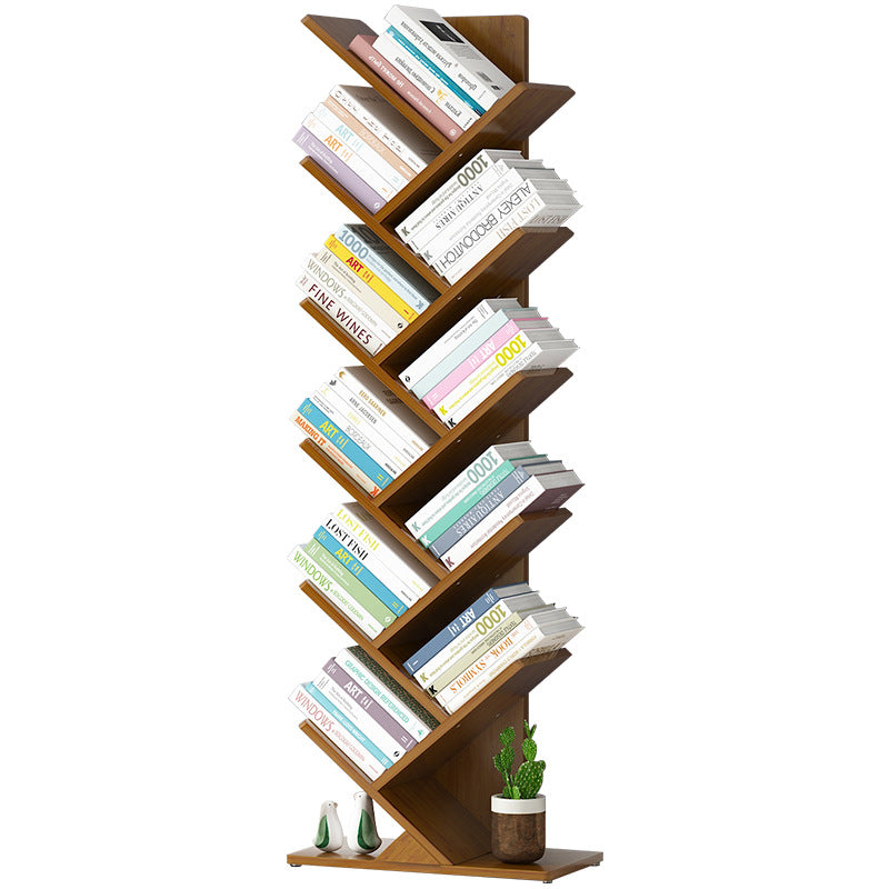 BS004 - L Bamboo Wood Bookshelf image 0