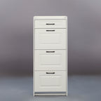 SOCE009 - Simply Modern Shoe Cabinet with Drawer and Top Storage image 6