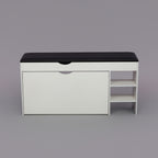 SOCE012 -  Craftsman Shoe Storage bench with Long Bench Seat image 8