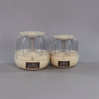 BOX001 - Divided Rotating Grain Rice Storage Box image 5