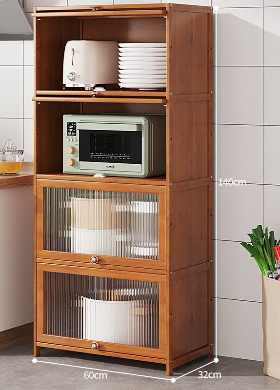 WCK002-Kitchen Cabinet with Clear Doors image 3