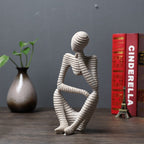 TYP-233 - Mini Abstract Figurine Ornament – Home Decor, Entryway Display image 0