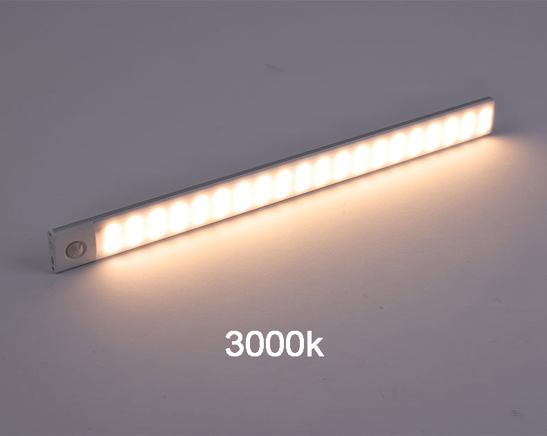 LS004 - LED cabinet light strip with smart motion sensing, rechargeable image 1