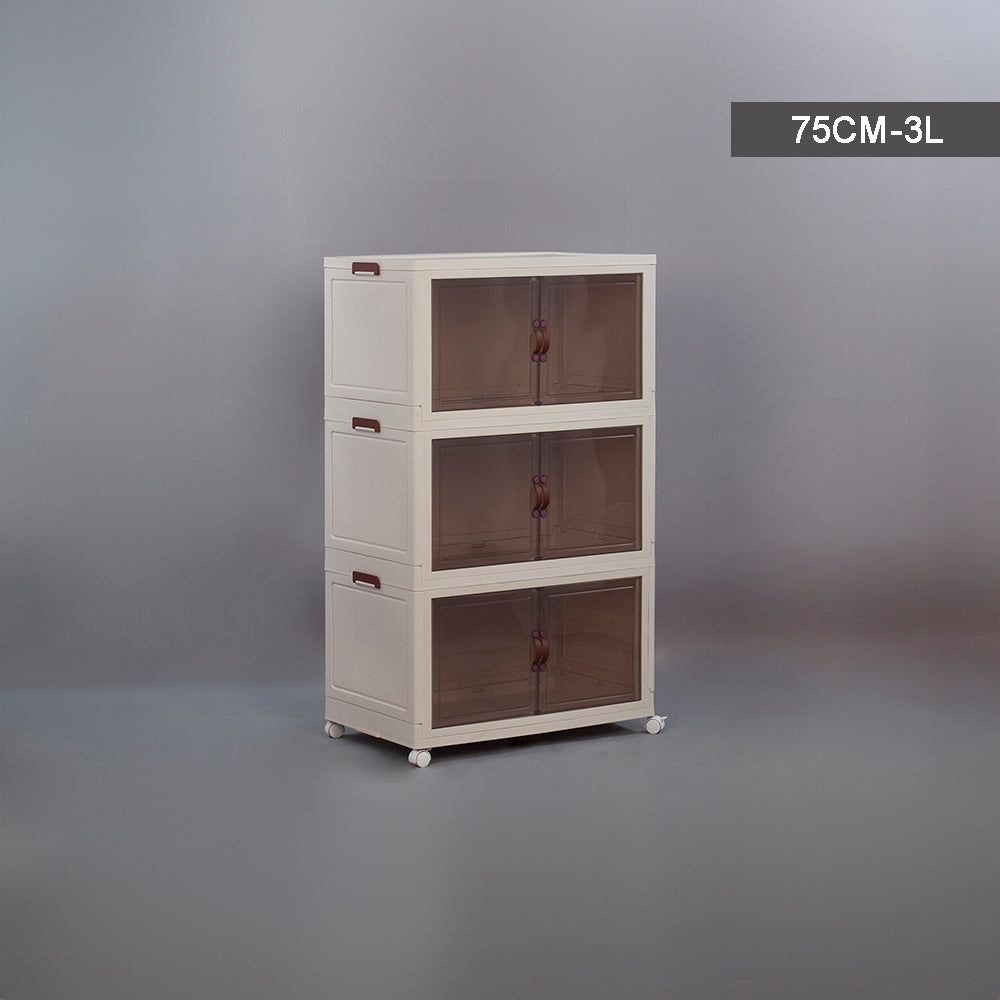 BS025 - Installation-Free Plastic Multi-Layer Storage Cabinets image 10