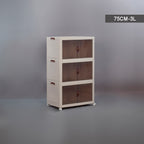 BS025 - Installation-Free Plastic Multi-Layer Storage Cabinets image 10