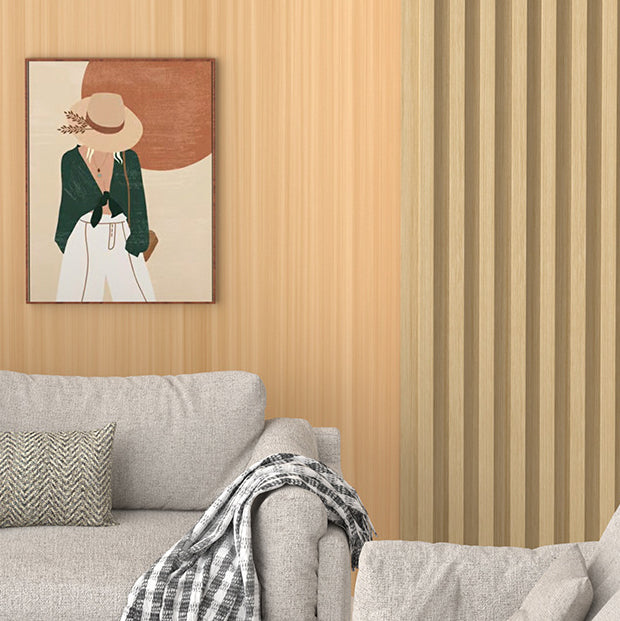 WAP007 - PVC Wood-Plastic Slat Wall Panels – Waterproof & Moisture-Resistant image 2