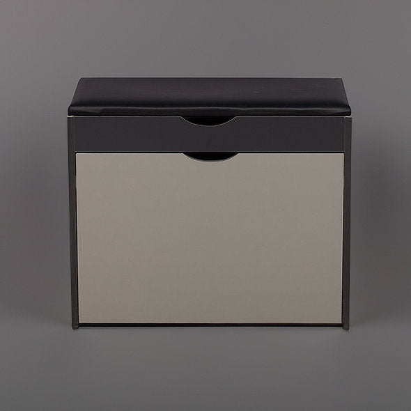 SOCE056 - Spacious Shoe Organizer Bench with Cushioned Top image 10