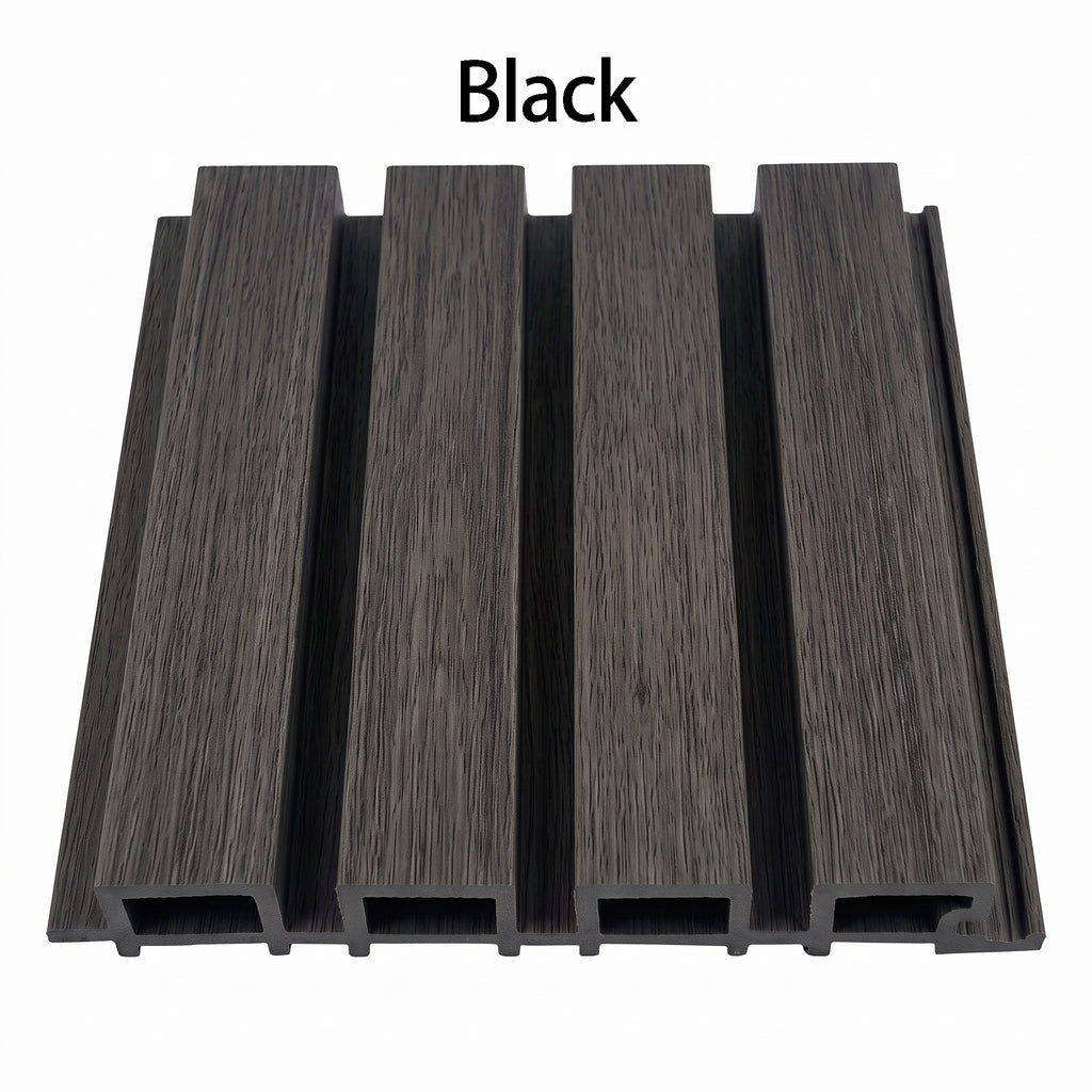 WAP012 - Outdoor Waterproof WPC Fluted Wall Panel – Exterior Wood Plastic Composite Siding