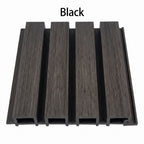 WAP012 - Outdoor Waterproof WPC Fluted Wall Panel – Exterior Wood Plastic Composite Siding