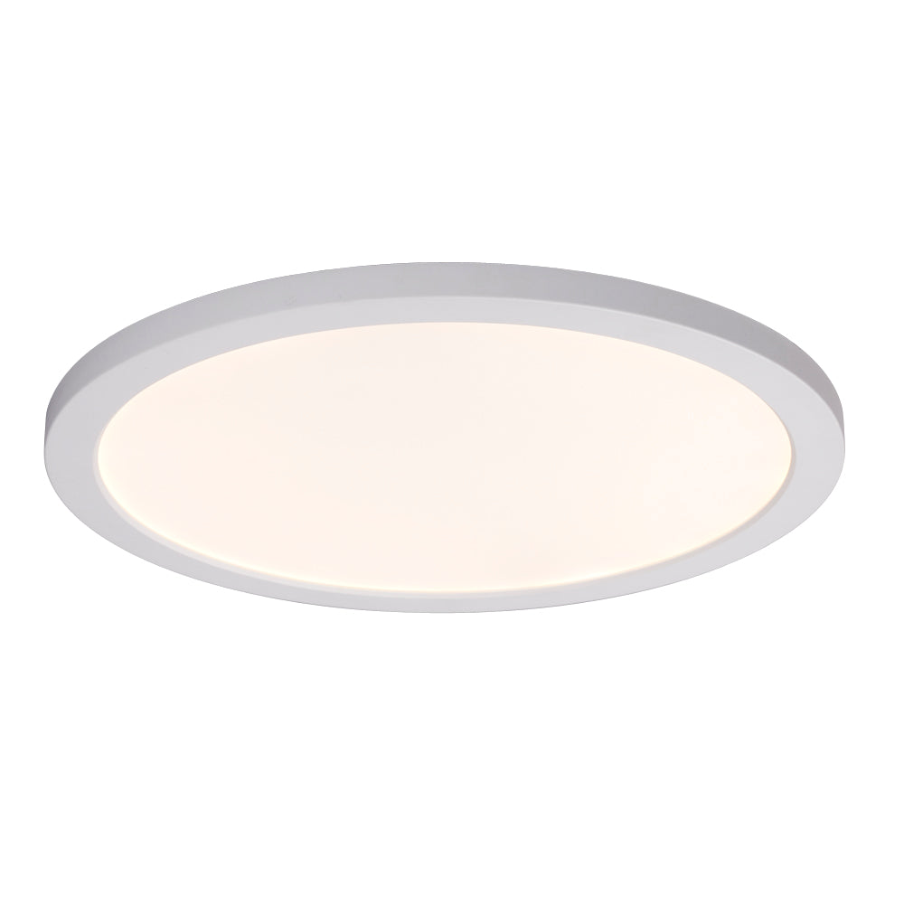 L648330WH - 12" LED Slimline Surface Mount WH 22W 3000K