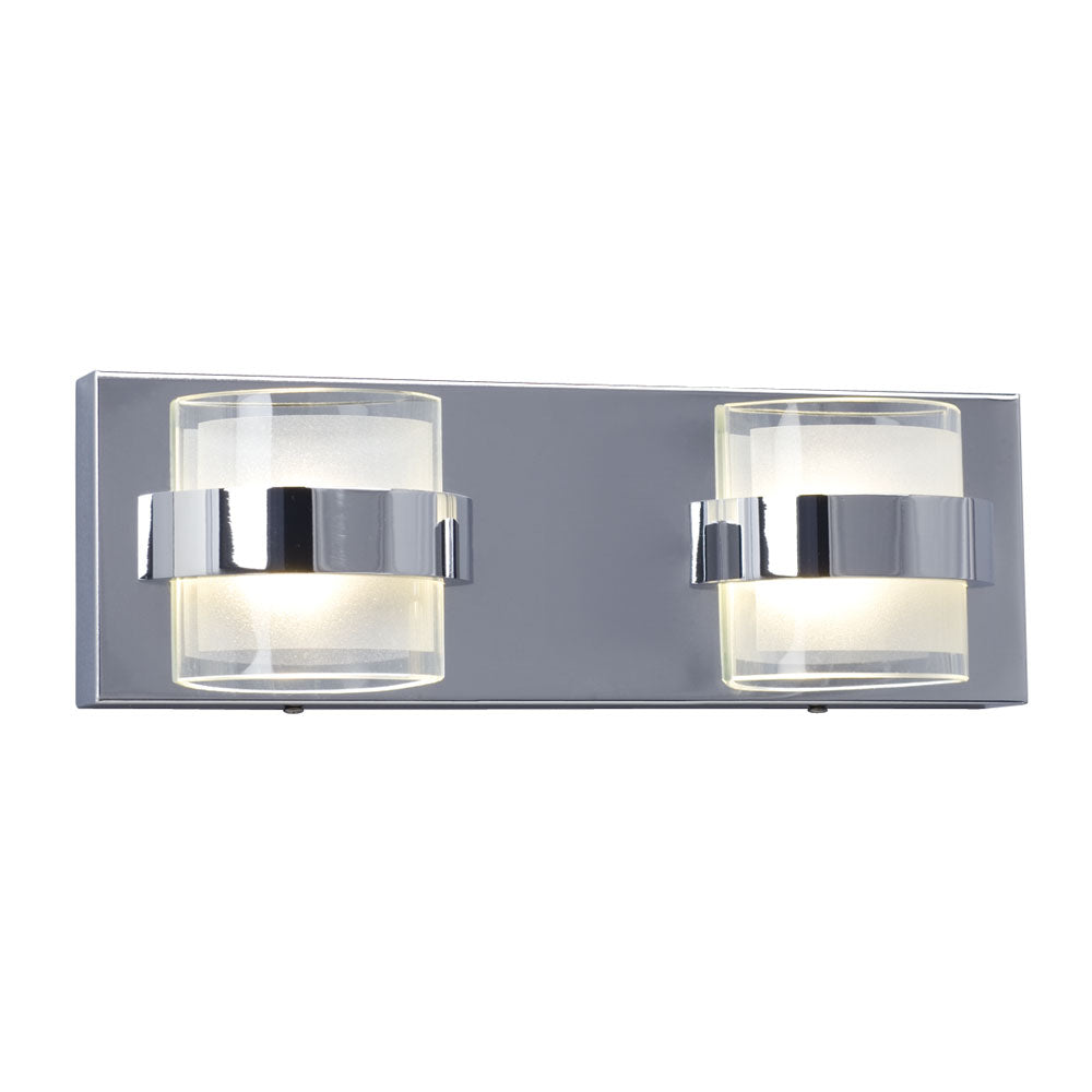 L724597CH - 2-L Dimmable LED VANITY CH