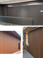 WAP012 - Outdoor Waterproof WPC Fluted Wall Panel – Exterior Wood Plastic Composite Siding